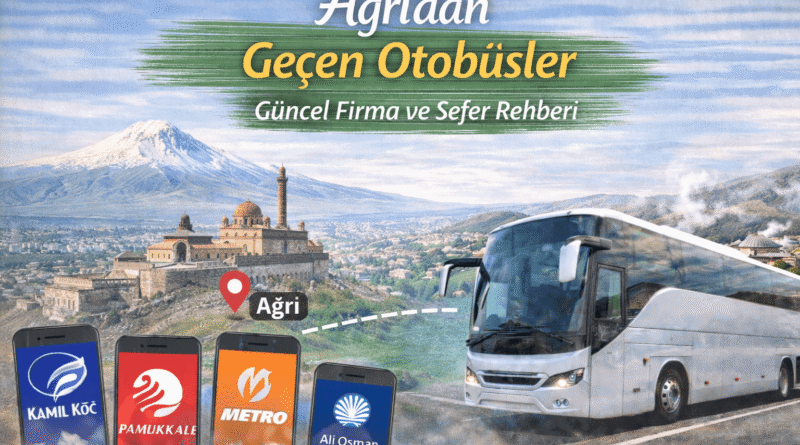 Ağrı’dan Geçen Otobüsler Güncel Firma ve Sefer Rehberi