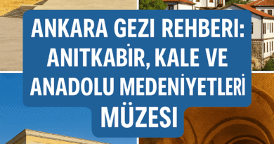 Ankara Gezi Rehberi Anıtkabir, Kale, Anadolu Medeniyetleri Müzesi