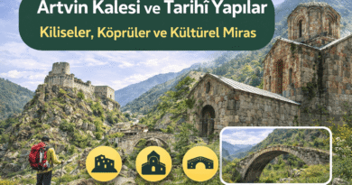 Artvin Kalesi ve Tarihî Yapılar: Kiliseler, Köprüler ve Kültürel Miras