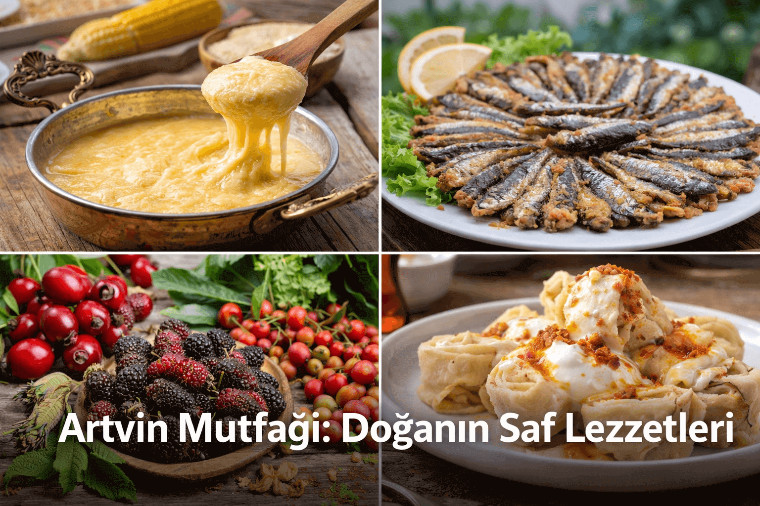 Artvin Mutfağı: Yöresel Yemekler ve Doğal Karadeniz Lezzetleri