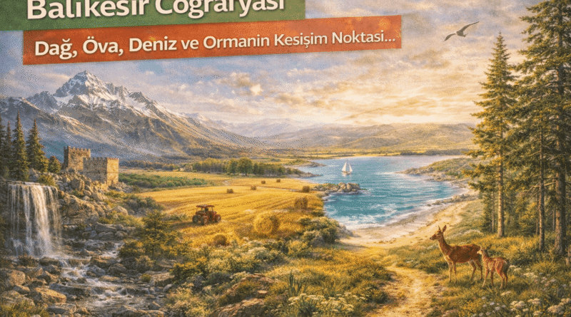 Balıkesir Coğrafyası | Dağ, Ova, Deniz, Ormanın Kesişim Noktası