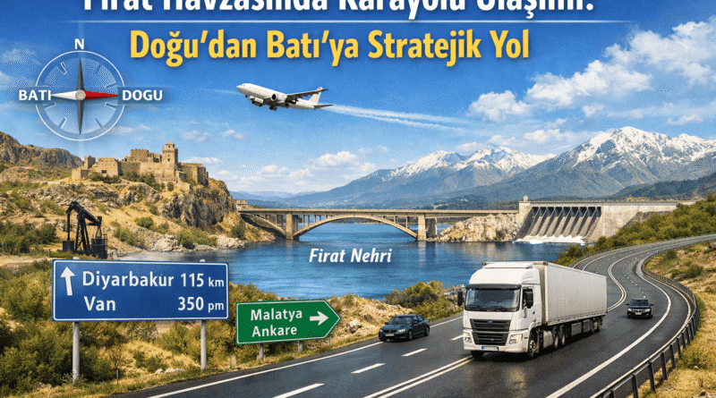 Fırat Havzasında Karayolu Ulaşımı: Doğu’dan Batı’ya Stratejik Yol