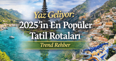 Yaz Geliyor 2025’in En Popüler Tatil Rotaları Trend Rehber