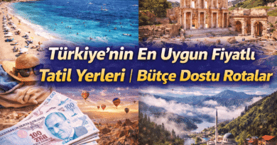 Türkiye’nin En Uygun Fiyatlı Tatil Yerleri Bütçe Dostu Rotalar