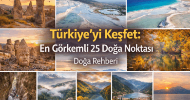 Türkiye’yi Keşfet En Görkemli 25 Doğa Noktası Doğa Rehberi