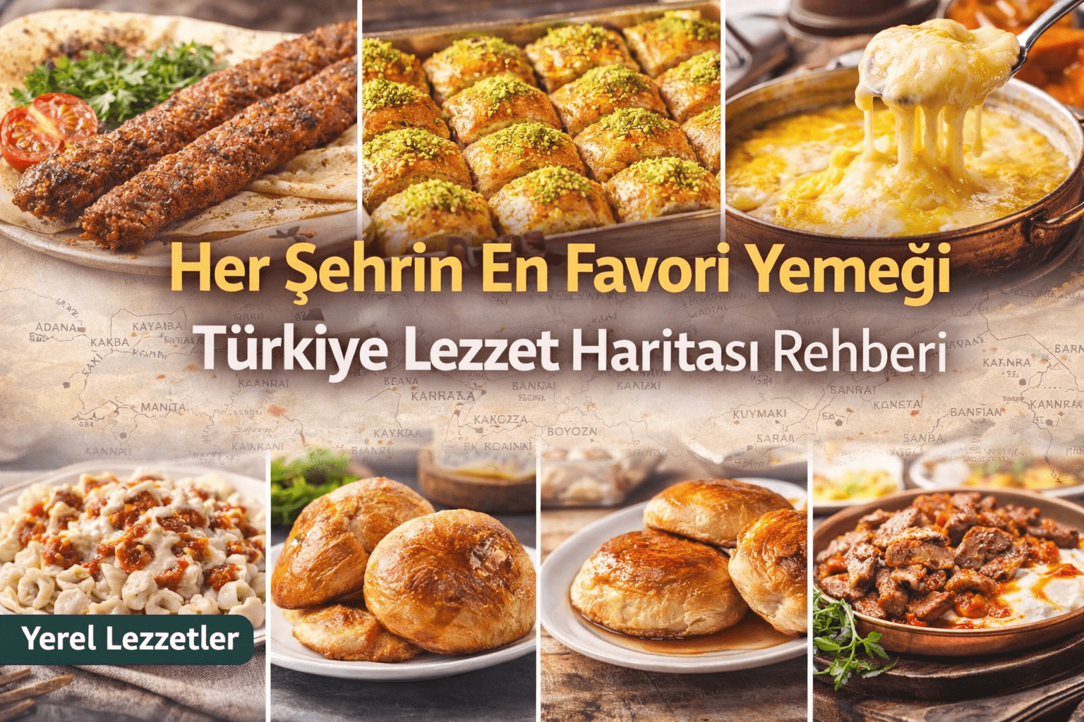 Her Şehrin En Favori Yemeği | Türkiye Lezzet Haritası Rehberi