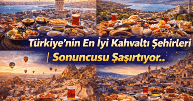 Türkiye’nin En İyi Kahvaltı Şehirleri | Sonuncusu Şaşırtıyor