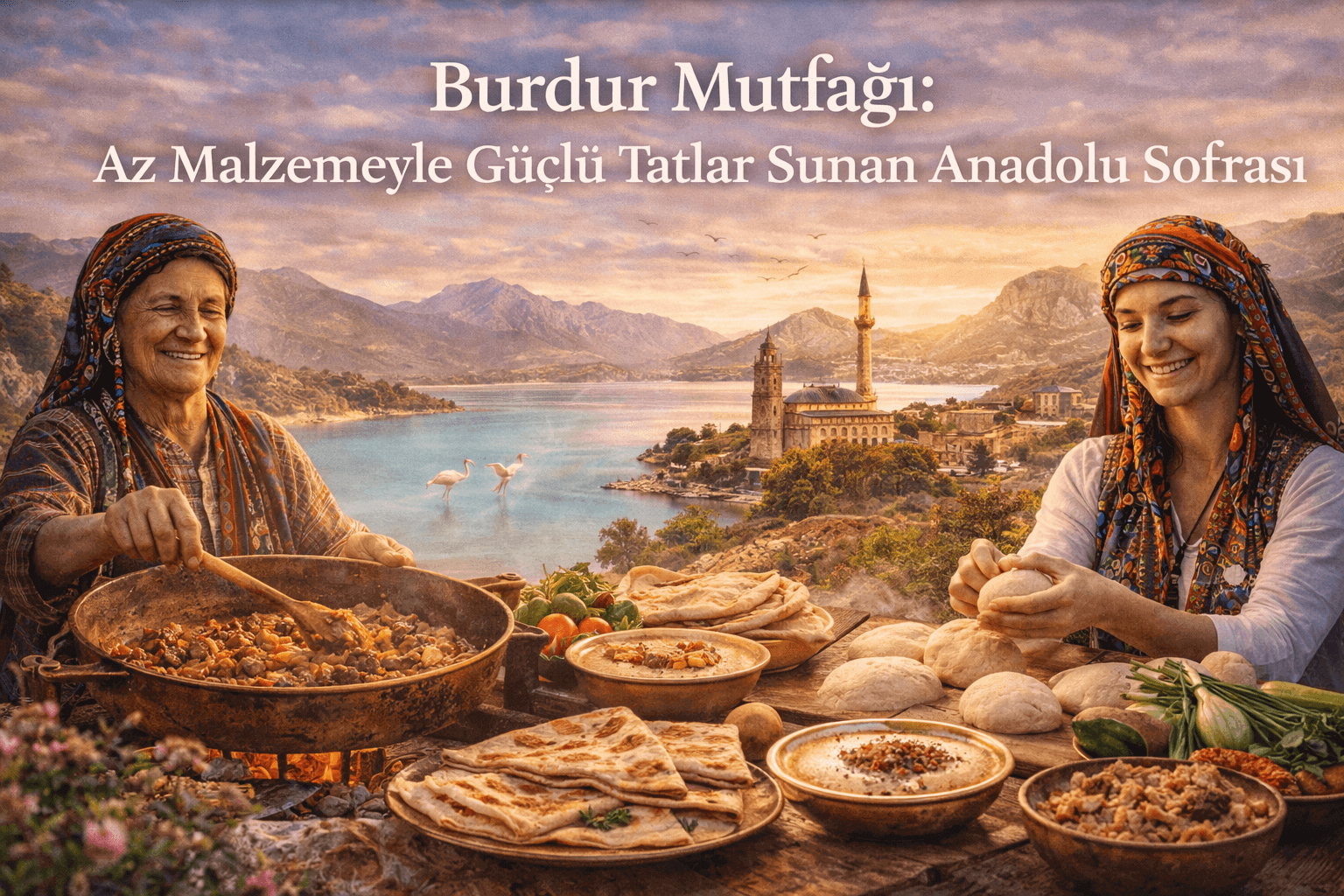 Burdur Mutfağı: Az Malzemeyle Güçlü Tatlar Sunan Anadolu Sofrası