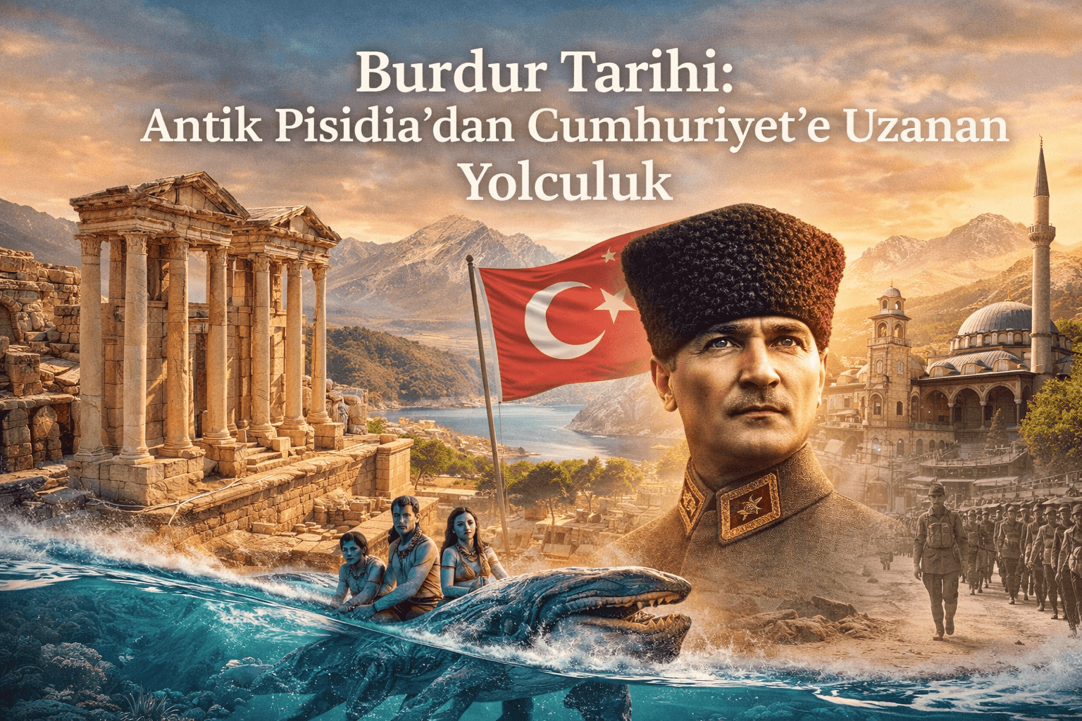 Burdur Tarihi: Antik Pisidia’dan Cumhuriyet’e Uzanan Yolculuk