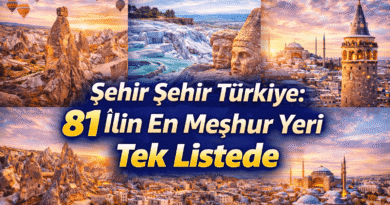 Şehir Şehir Türkiye 81 İlin En Meşhur Yeri Tek Listede