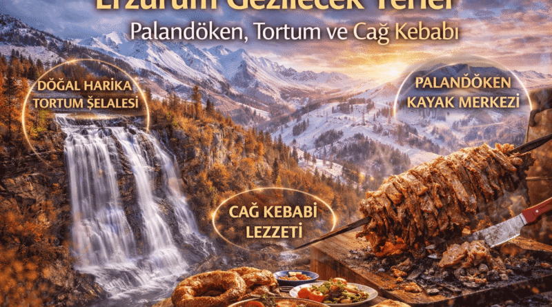 Erzurum Gezilecek Yerler: Palandöken, Tortum ve Cağ Kebabı