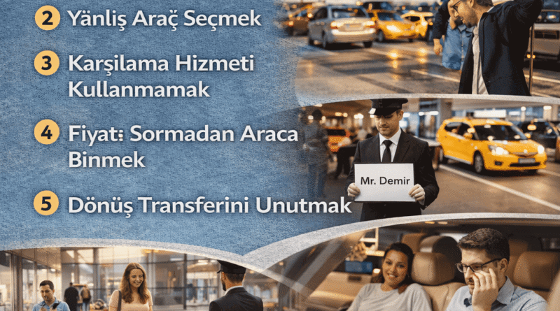 Havalimanı Transferinde Yapılan 5 Büyük Hata