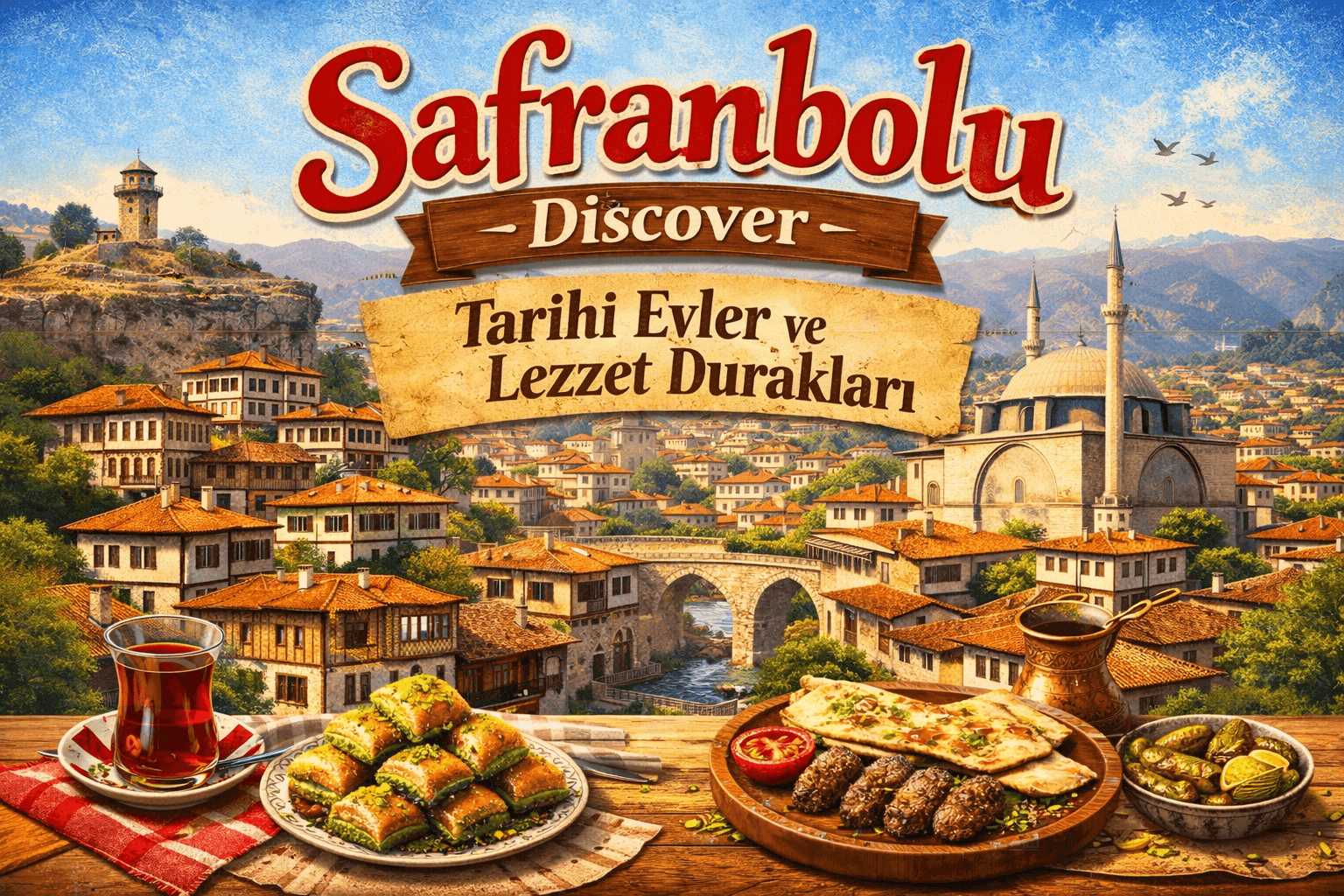 Safranbolu Gezilecek Yerler: Tarihi Evler ve Lezzet Durakları