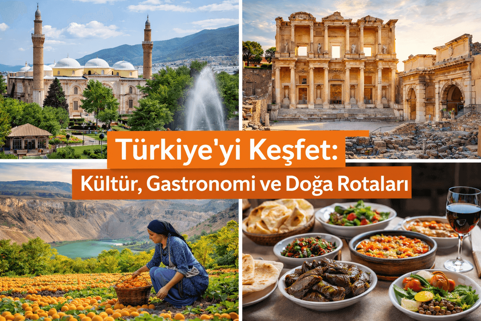 Türkiye’yi Keşfet: Kültür, Gastronomi ve Doğa Rotaları