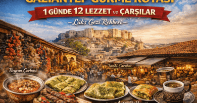 Gaziantep Gurme Rotası: 1 Günde 12 Lezzet + Tarihi Çarşılar