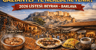 Gaziantep’te Nerede Ne Yenir? Beyran’dan Baklavaya Duraklar