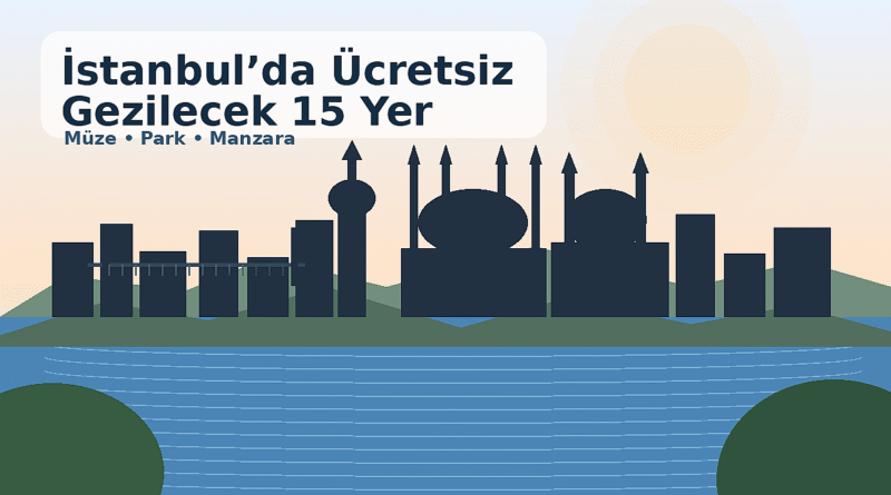 İstanbul’da Ücretsiz Gezilecek 15 Yer (Park, Müze, Manzara)