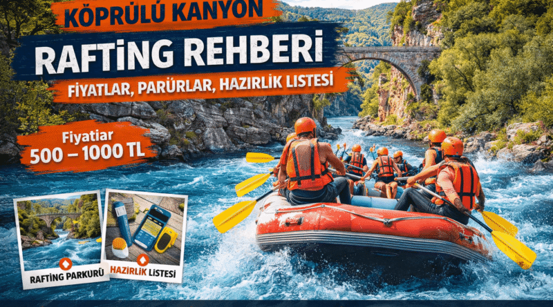 Köprülü Kanyon Rafting Rehberi: Fiyatlar, Parkurlar, Hazırlık Listesi