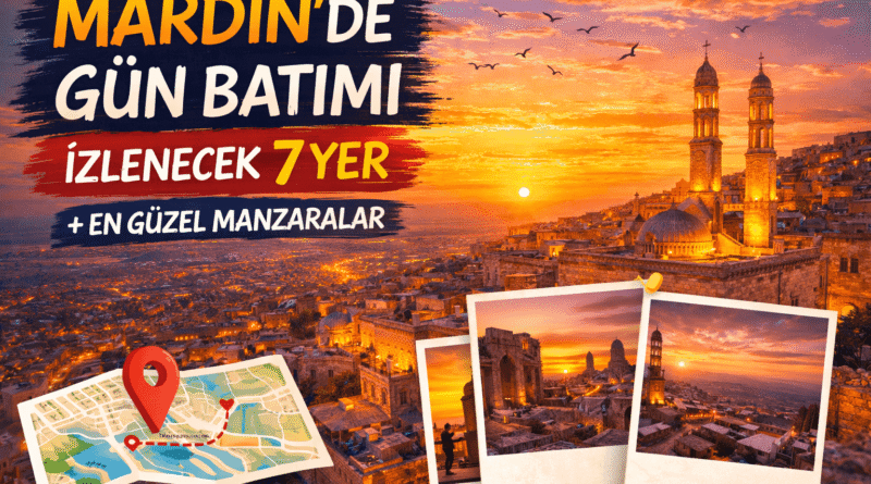 Mardin’de Gün Batımı İzlenecek 7 Yer: En Güzel Manzaralar