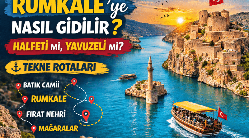 Rumkale’ye Nasıl Gidilir? Halfeti mi Yavuzeli mi? Tekne Rotaları