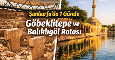 Şanlıurfa’da 1 Günde Göbeklitepe ve Balıklıgöl Rotası Gezi Rehberi