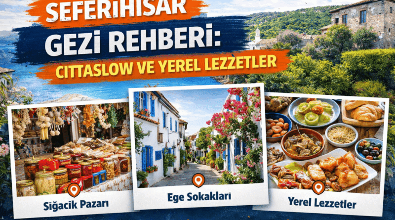 Seferihisar Gezi Rehberi: Cittaslow ve Yerel Lezzetler