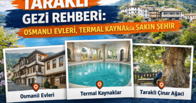 Taraklı Gezi Rehberi: Osmanlı Evleri, Termal Kaynaklar Sakin Şehir