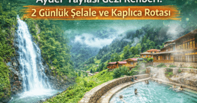 Ayder Yaylası Gezi Rehberi: 2 Günlük Şelale ve Kaplıca Rotası