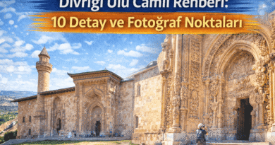 Divriği Ulu Camii Rehberi: 10 Detay ve Fotoğraf Noktaları