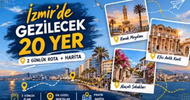 İzmir’de Gezilecek 20 Yer: 2 Günlük Rota ve Gezi Rehberi