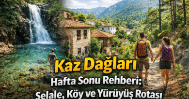 Kaz Dağları Hafta Sonu Rehberi: Şelale, Köy ve Yürüyüş Rotası