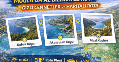 Muğla’da Az Bilinen 12 Koy: Gizli Cennetler ve Haritalı Rota