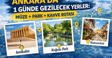 Ankara’da 1 Günde Gezilecek Yerler: Müze, Park ve Kahve Rotası