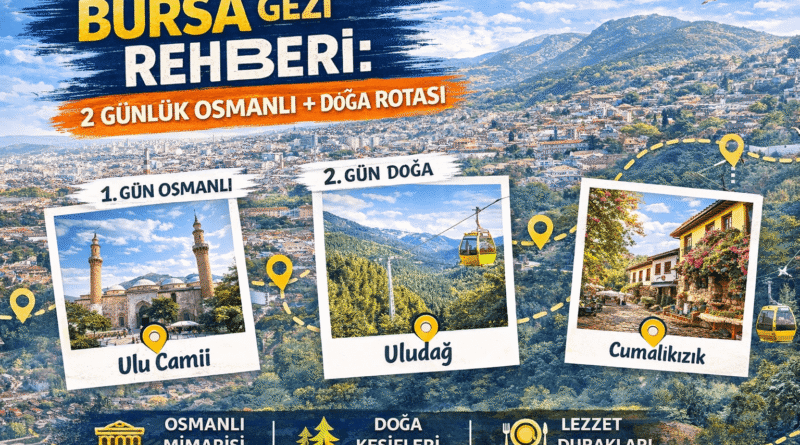 Bursa Gezi Rehberi: 2 Günlük Osmanlı ve Doğa Rotası